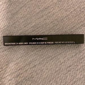 x1 MAC BRUSHBLACK BRUSHSTROKE 24 HOUR EYE LINER BRAND NEW BOXED